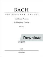 St. Matthew Passion BWV 244 Download