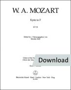 Kyrie in F major KV 33 Download