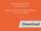 Free Organ Pieces Old Masters 2 Download