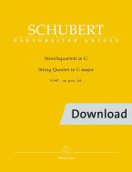 String Quartet in G major op. post. 161 D 887 Download