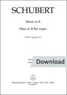 Mass in B flat major op. post.141 D 324 Download