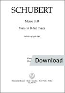 Mass in B flat major op. post.141 D 324 Download