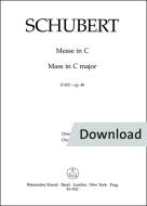 Mass in C major op. 48 D 452 Download