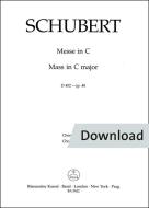 Mass in C major op. 48 D 452 Download