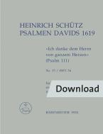 Ich danke dem Herrn von ganzem Herzen Download
