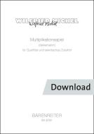 Multiplication game for flute and electrical accessories 