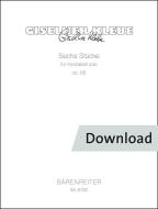 Six Pieces for Double Bass Solo op. 68 Download