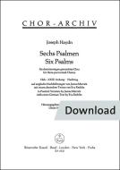 6 Psalms Hob XXIII:Appendix Download