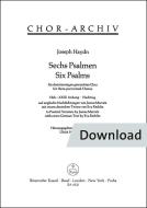 6 Psalms Hob XXIII:Appendix Download