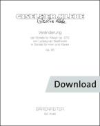 Sonata for Horn and Piano op. 95 Download