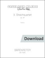 String Quartet No. 3 op. 87 (1981) 