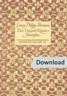 3 dozen piano fantasies TWV 33:1-36 Download