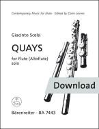 Quays for flute (alto fetus) solo (1953) Download