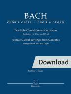Festive choral movements from cantatas Download