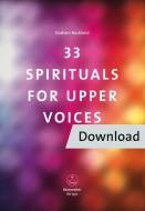 33 Spirituals For Upper Voices Download