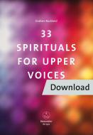 33 Spirituals For Upper Voices Download