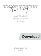 2 Studies op. 184 a/b Download