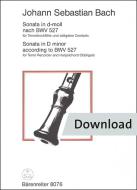 Sonata in D minor after BWV 527 Download