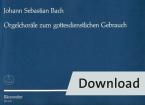 Organ chorales for worship use Download