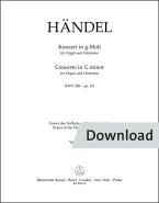 Concerto in G minor op. 4/1 HWV 289 Download