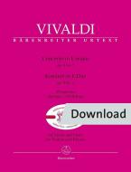 Concerto in E major op. 8/1 "Spring" Download