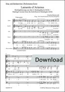 Lamento d'Arianna for 5 voices (SSATB) and basso continuo Download