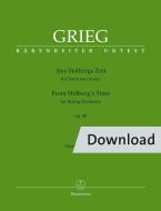 From Holberg's Time op. 40 Download