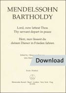 Lord, now you let your servant go in peace op. 69 Download