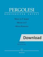 Mass in F major 'Missa Romana' Download