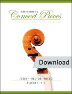 Allegro in G major Download