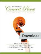 Student Concerto in D major op. 22 Download