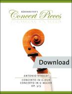 Concerto in G major op. 3/3 Download
