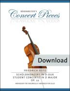 Concerto in D major op. 22 Download