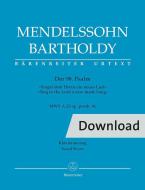 The 98th Psalm op. posth. 91 MWV A 23 Download