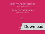 Easy Organ Pieces of the 19th Century 4 Download