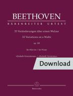 33 Changes over a Waltz op. 120 Download