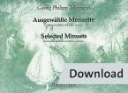 Selected Minuets TWV34 Download