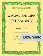 Sonata in D major TWV 41:D 6 Download