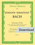 Trio Sonata BWV 1038 Download