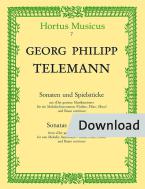 Sonatas and pieces from Der getreue Musikmeister Download