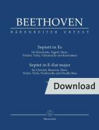 Septet in E flat op. 20 Download