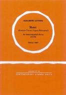 Excerpta tractati logico Philosophici op. 27 Standard