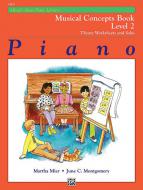 Alfred's Basic Piano Course: Musical Concepts Book 2 
