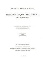 Sinfonia a quattro c-Moll 