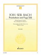 Prelude XXI and Fugue XXI B-Flat Major BWV 866 Standard