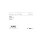 Quintet E Major Standard