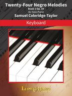 24 Negro Melodies op. 59, Book 1 