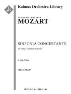 Sinfonia Concertante for Violin, Viola, and Orchestra, K. 364/320d 
