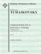 Variations on a Rococo Theme op. 33 
