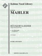 Songs to Poems by Rueckert No. 4 "Um Mitternacht" low voice (G minor, transposed) 